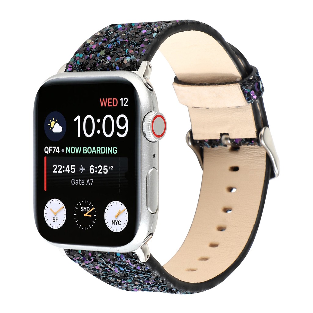 Dây đồng hồ lấp lánh cho Apple 42mm / 38mm 3 2 1