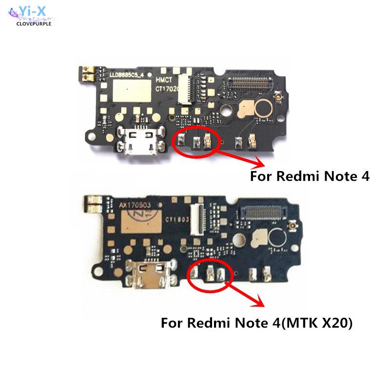Bo Mạch Sạc Điện Thoại Xiaomi Redmi Note 4x Mtk 2017