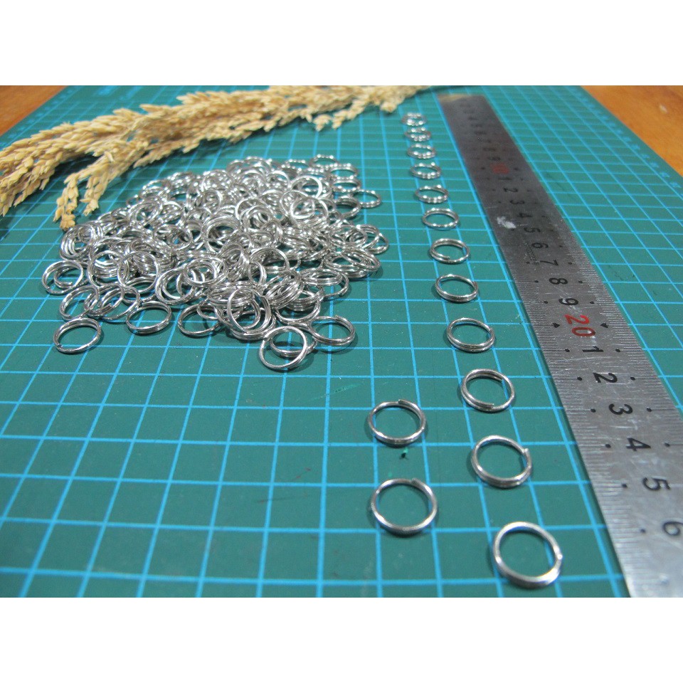 Khoen Tròn Inox nhỏ Móc Chìa Khóa