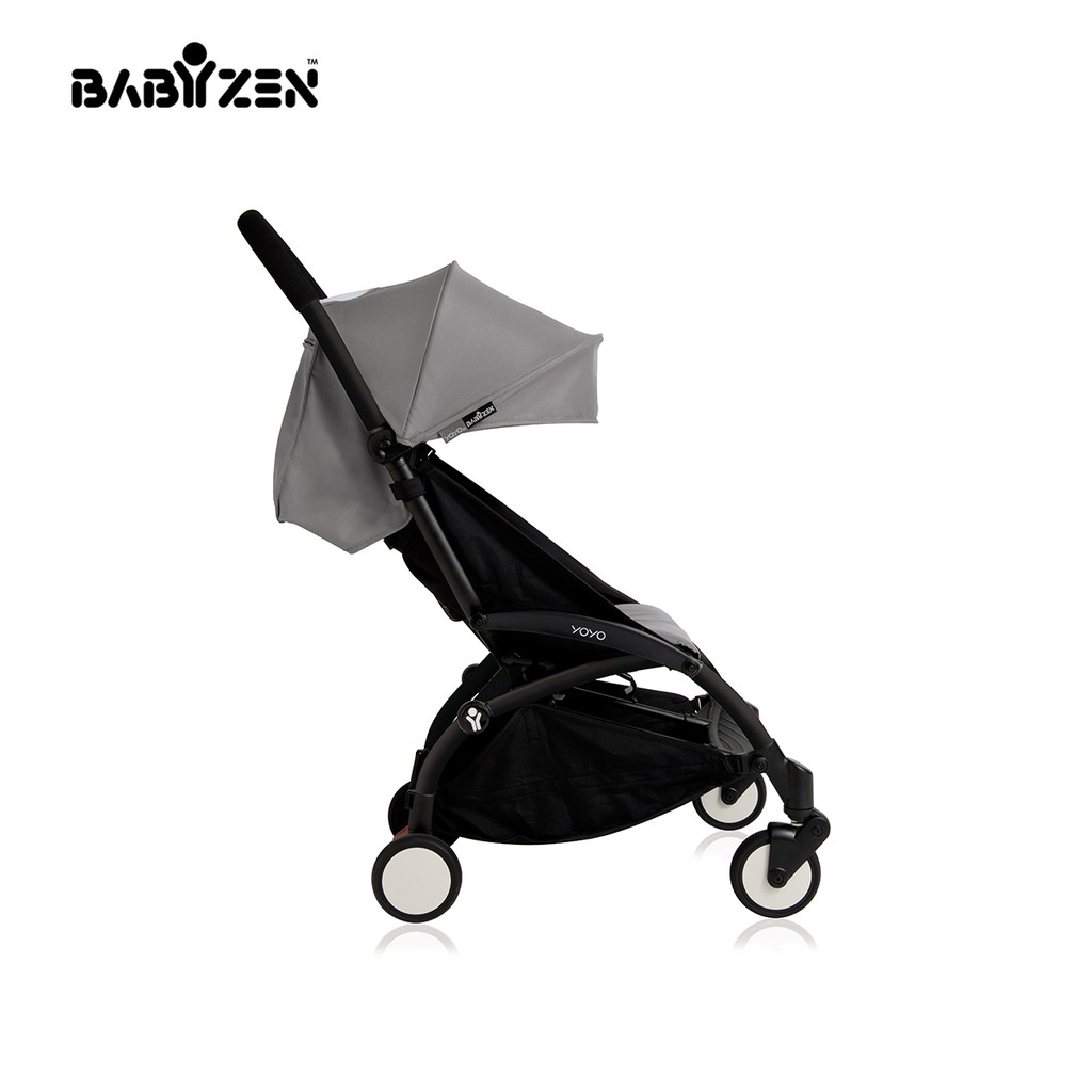 Bộ màn chụp và đệm xe đẩy BABYZEN YOYO 6+ Ghi Siliver