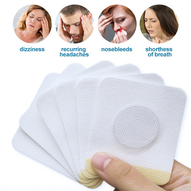 Set 6 Miếng Dán Vùng Bụng Chiết Xuất Thảo Dược Trung Hoa Giúp Giảm Áp Suất Cao