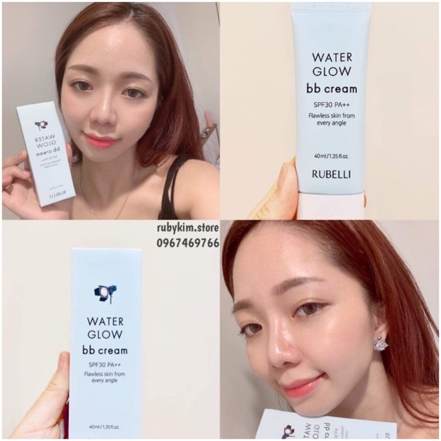 Water Glow BB Cream Rubelli 40ml (SPF30 PA++) | BigBuy360 - bigbuy360.vn