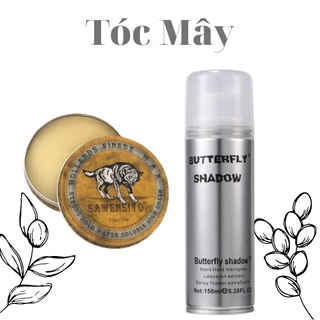 Combo gôm + sáp sawensito 100gram & butterfly shadow 150ml