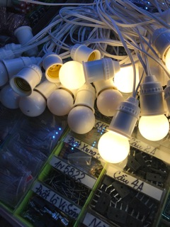 Đèn led đui thả 20 bóng 10m