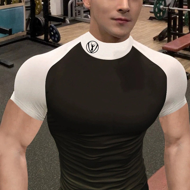 ÁO TẬP GYM ÔM BODY LA PHỐI MÀU CỰC TREND - DÁNG SIÊU ĐẸP