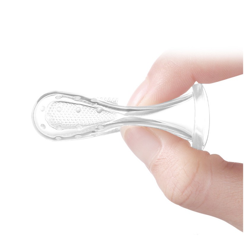 Rơ lưỡi xỏ ngón silicon siêu mềm - Có hộp đựng an toàn