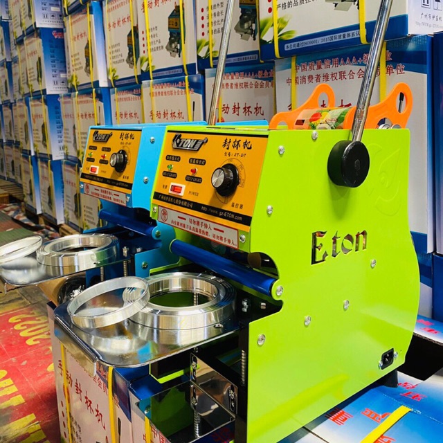 Máy ép ly eton d7