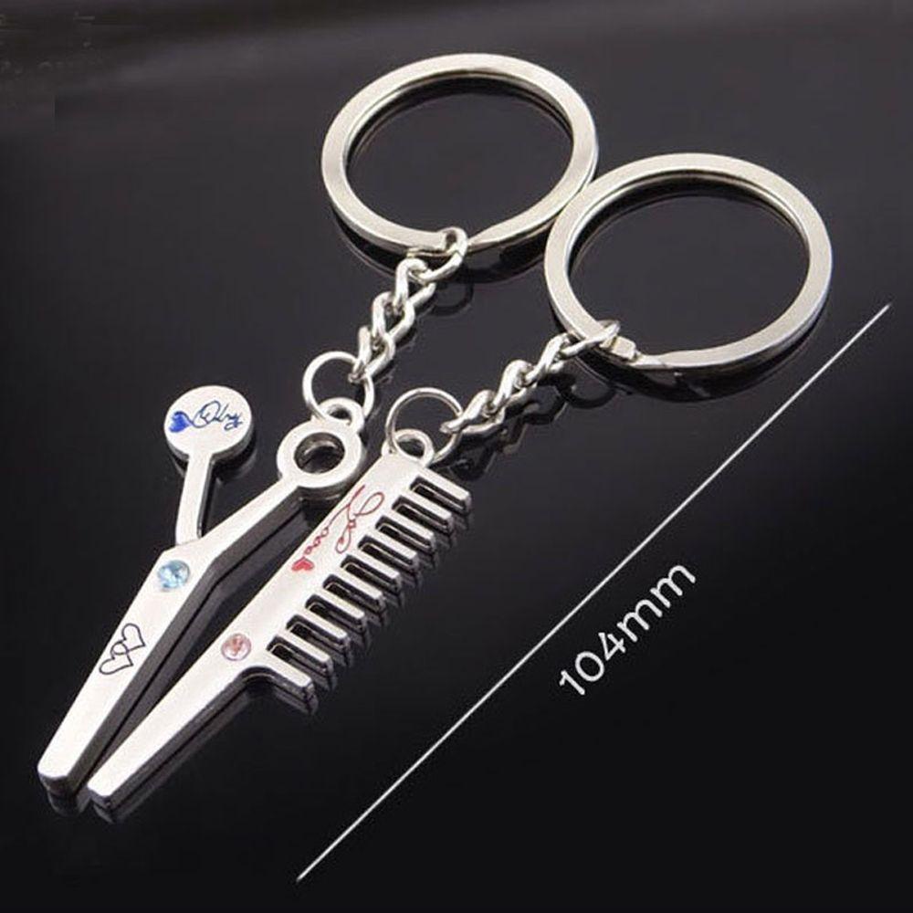 LANFY 1 Cặp Móc Khóa Hợp Kim Dễ Thương