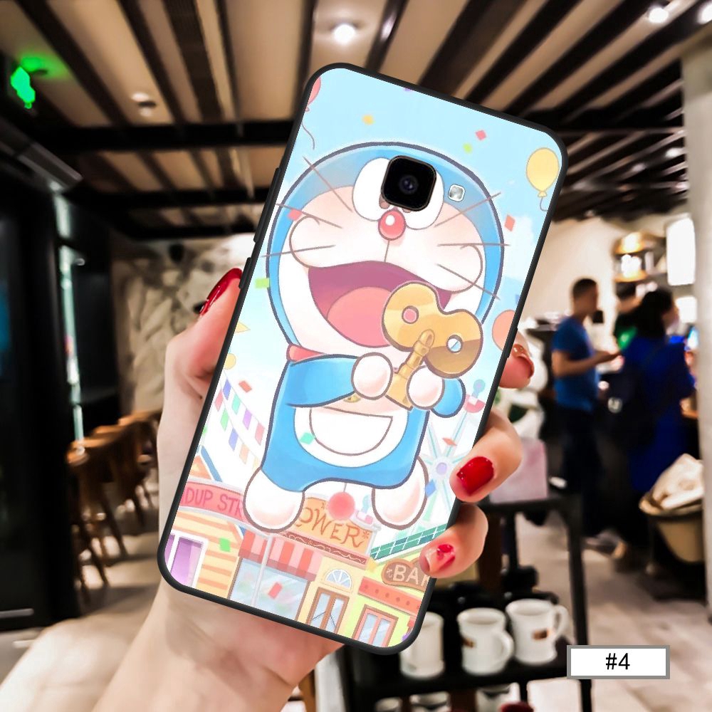 Ốp lưng dẻo hình doraemon cho SAMSUNG J2 J5 J7 Prime A7 A8 A9 2018 A6 Plus A8 Plus M20