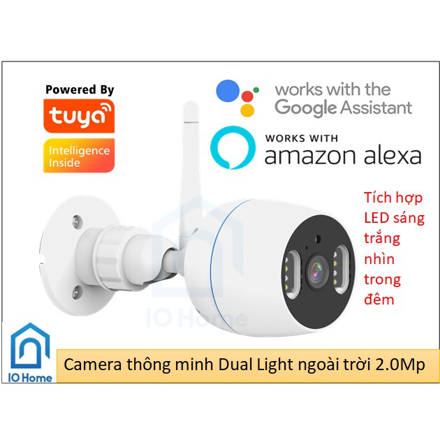 Camera Thông minh Tuya 5.0 MP tích hợp Dual Light chiếu sáng ban đêm kết nối wifi hoặc LAN | BigBuy360 - bigbuy360.vn