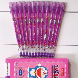 Bút Mực Gel Tím Đôremon