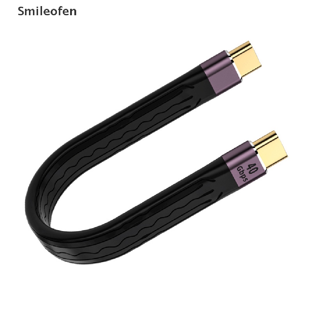 Dây cáp sạc nhanh USB 4.0 PD 100W 5A C sang Type C 40GB chuyên dụng