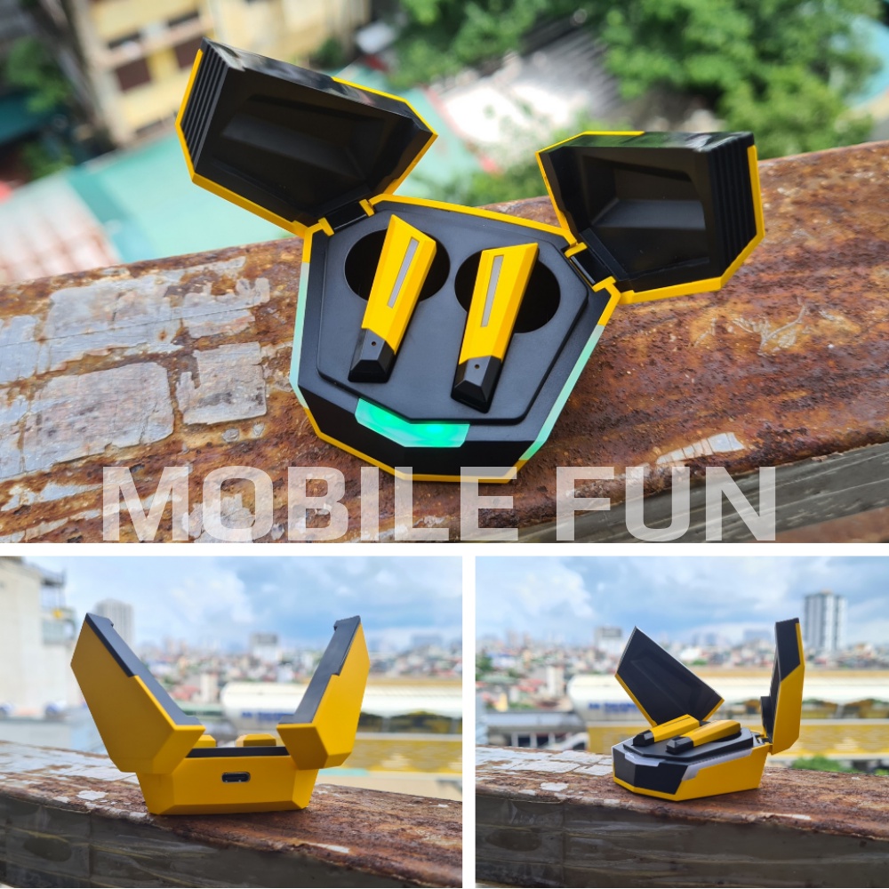 Tai nghe Gaming GX6, kết nối Bluetooth V5.2 độ trễ cực thấp âm thanh sống động, Dễ dàng định hướng kẻ địch