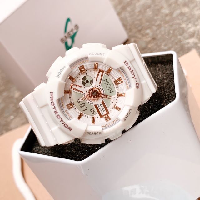 Đồng hồ nữ thể thao baby - g ba-110 love collection