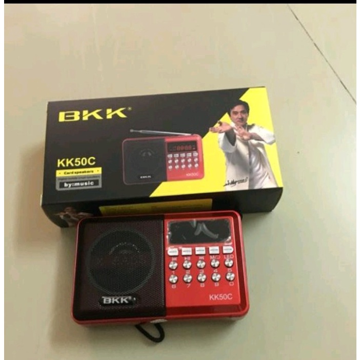 Loa Nghe Nhạc BKK KK50C, Cắm USB, Thẻ Nhớ, Nghe Đài FM, Nghe Nhạc Tiện Dụng - Bh 6 tháng