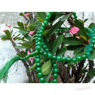 Bộ 99 Hạt Giok Hijau 8mm Chất Lượng Cao