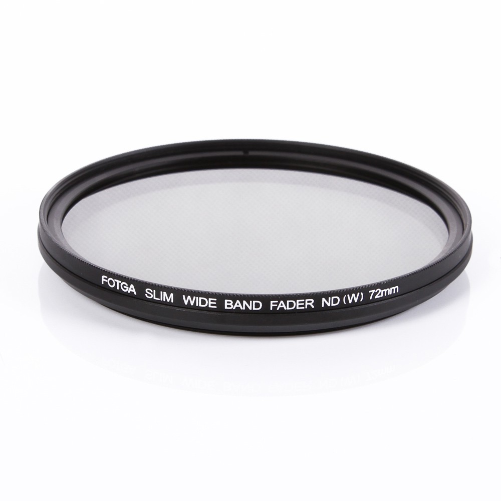 Ĩ Fotga 72mm Slim Fader ND Filter Adjustable Variable Neutral Density ND2 to ND400 for Canon /Nikon 18-200 Canon 18-85