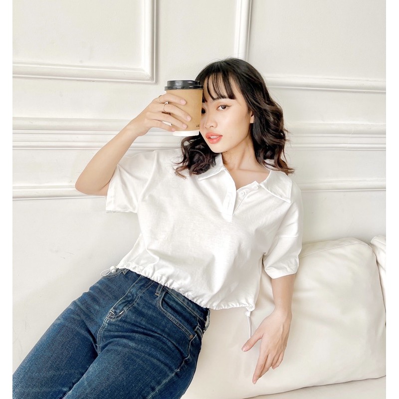 quần jeans ống loe LEN clothing màu đậm 7681-7680