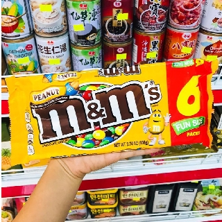 Chocolate M&M 6 Fun Size