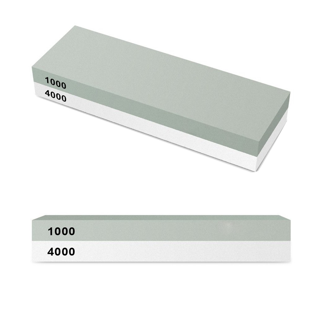 Whetstone Sharpening Stone 1000/4000 Grit -  Sharpener Stone - Waterstone Rubber Stone Holder Included