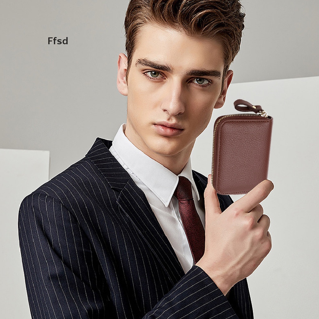 Ví Da Đựng Thẻ RFID Chống Trộm Cho Nam Nữ