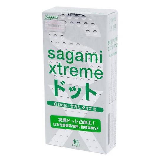 Bao Cao Su SAGAMI XTREME Gai Gân Siêu Mỏng Hộp 10 Cái [Đền tiền 200% niếu giả]