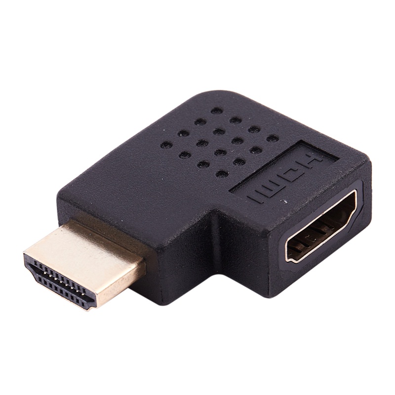 Đầu chuyển đổi cổng HDMI mạ vàng góc phải 90 độ | BigBuy360 - bigbuy360.vn