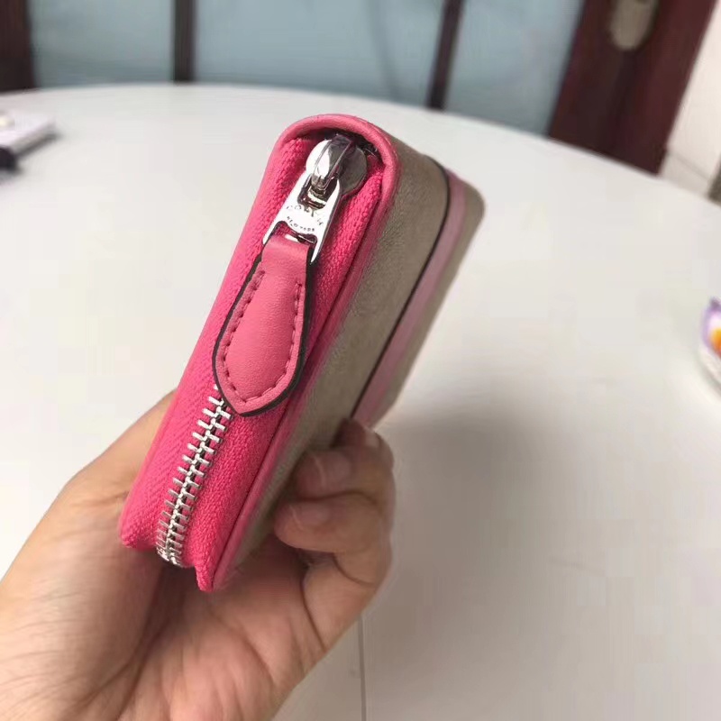 Ví Dài Coach Màu Cổ Điển Phối Khóa Kéo Dành Cho Nữ 54630