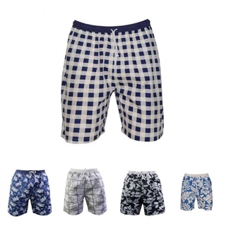 Quần short nam phối lưng thun, quần mặc nha Hometex