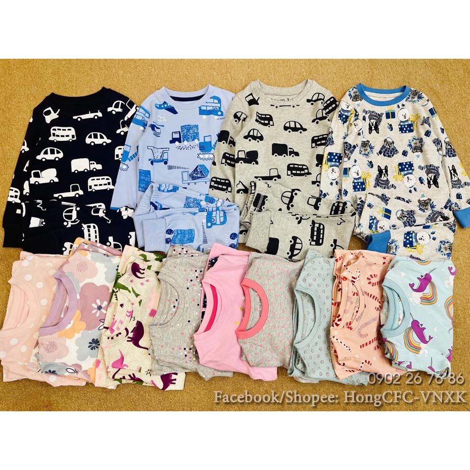 Bộ cotton Next bé trai xuất xịn