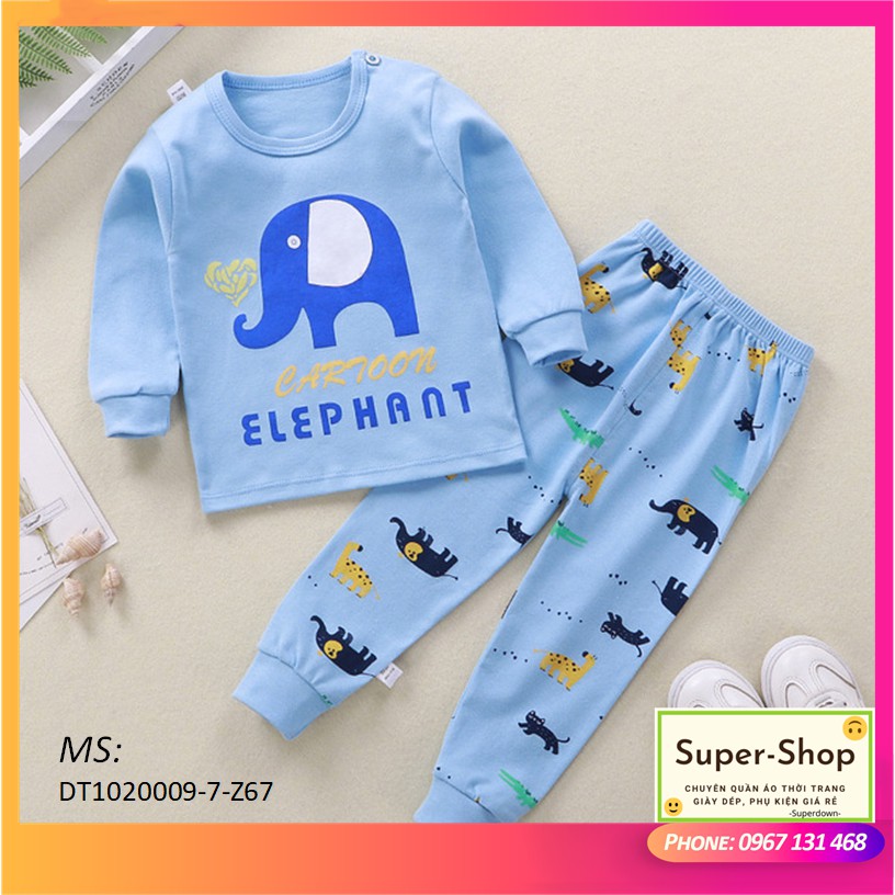 Bộ quần áo bé trai thu đông Farmi Shop Hàng cotton siêu đẹp, siêu cute