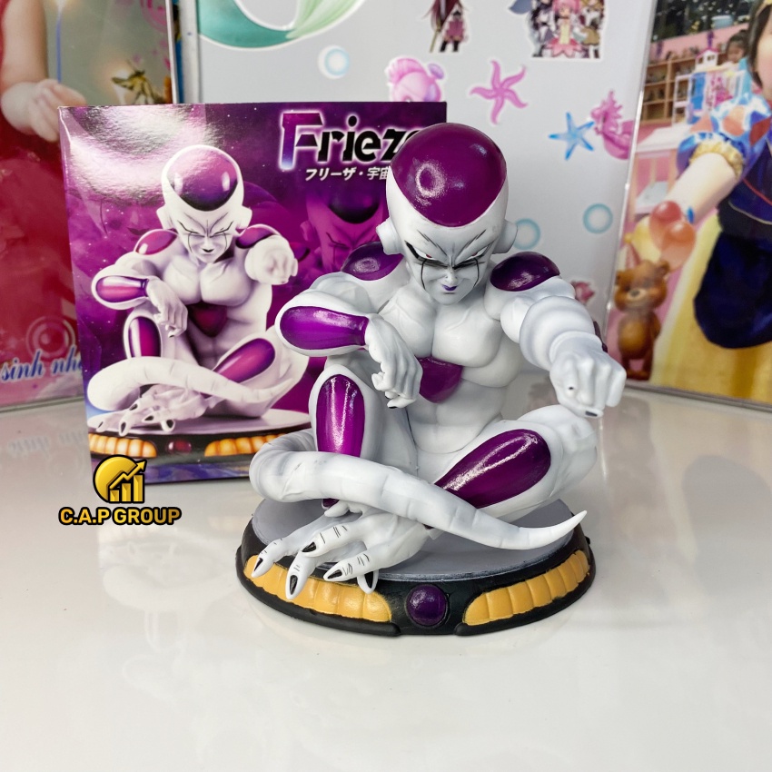 Mô hình Dragon Ball nhân vật Fide Frieza ngồi chỉ tay trên Tàu Vũ Trụ trong 7 Viên ngọc rồng - X36