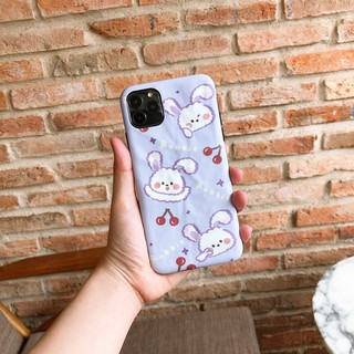 Ốp iPhone Thỏ Tím iPhone 7Plus/8Plus/X/Xs Max/11/11 Pro Max - ốp iphone