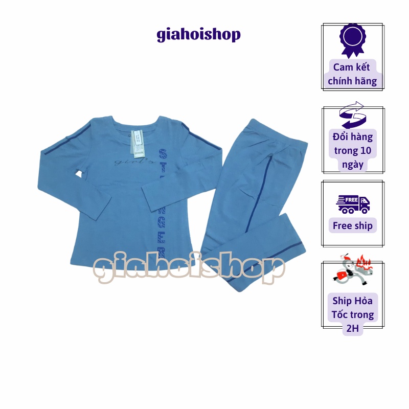 Bộ đò nữ, Bộ mặc nhà thu đông Gia Hồi mẫu thể thao Gstronger