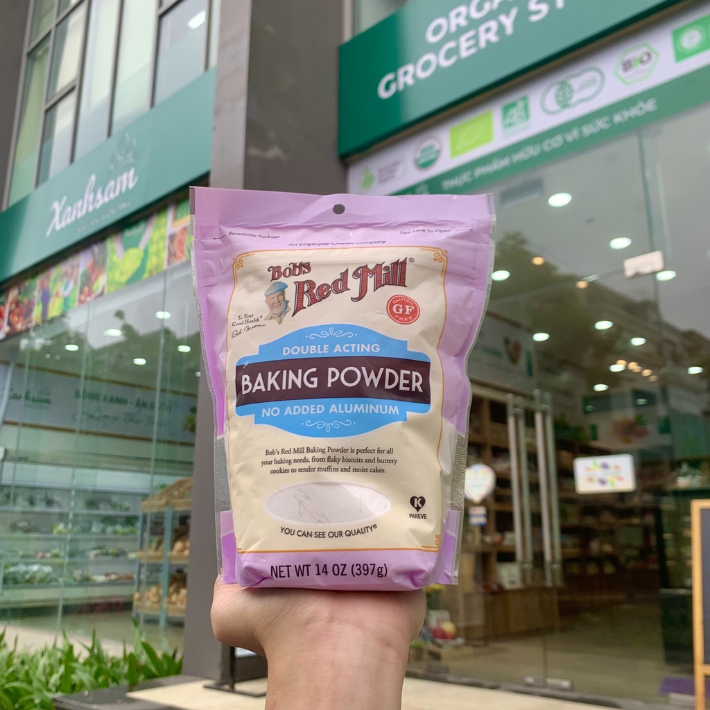 Bột Nở Baking Powder 397gr Bob's Red Mill - XanhSam Organic