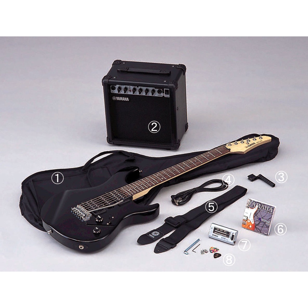 Bộ đàn Guitar điện YAMAHA ERG121GPII gồm 8 chi tiết - Trọn bộ bạn cần cho buổi biễu diễn trực tiếp, bảo hành chính hãng