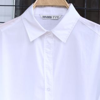 Áo sơ mi trắng basic - hàng xuất xịn