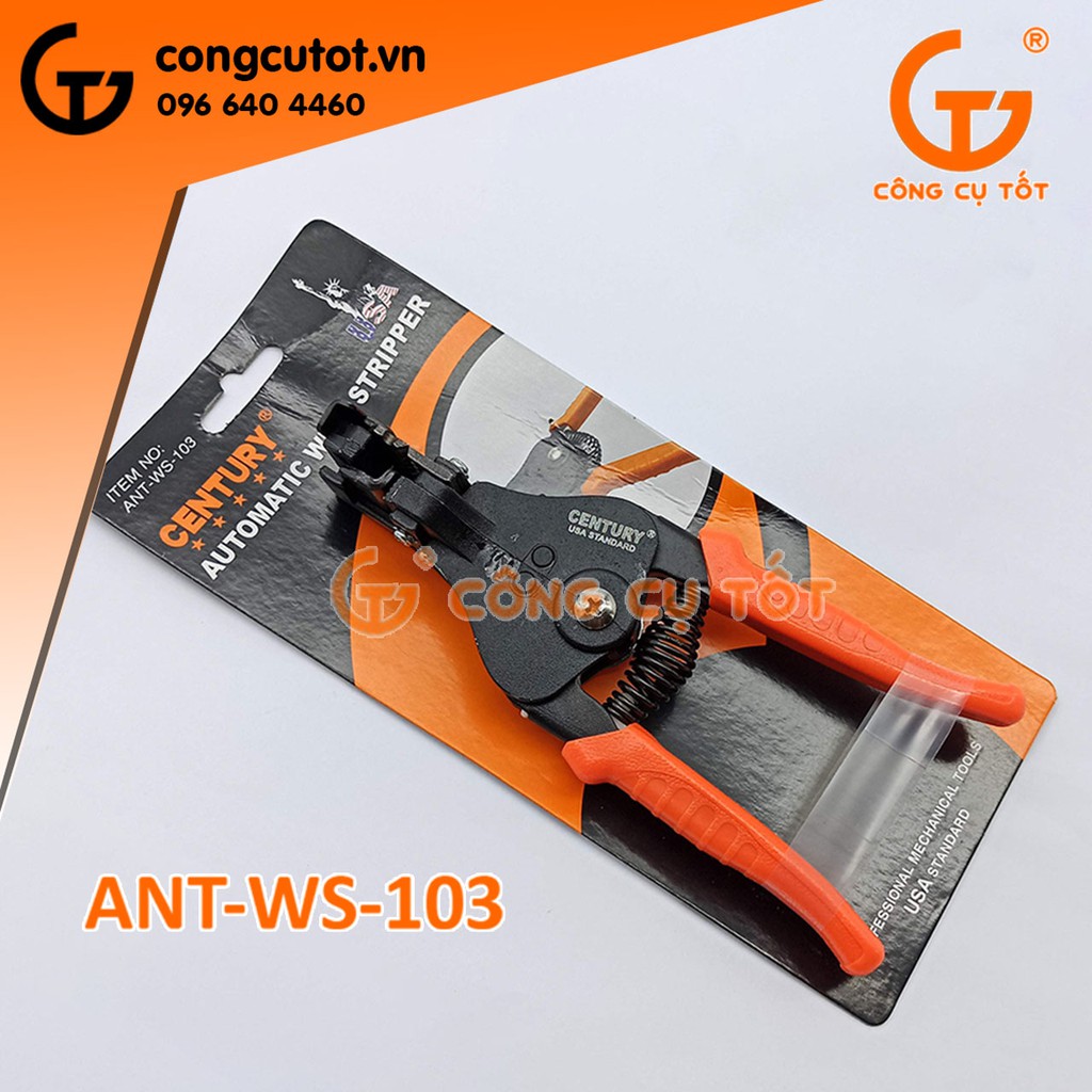 Kìm cắt và tuốt dây điện tự động Century