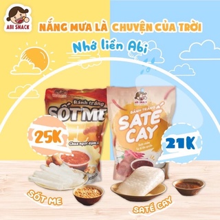 Combo Bánh Tráng Sate + Bánh Tráng Me Abi