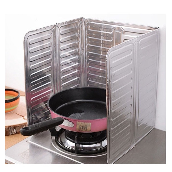 Tấm chắn dầu mỡ - Tấm chấn dàu mỡ bếp ga- Khung tráng nhôm size 32.5x84cm