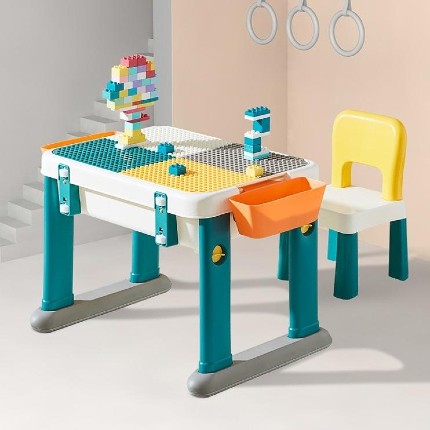 Bộ bàn ghế LEGO đa năng cho bé-KUB