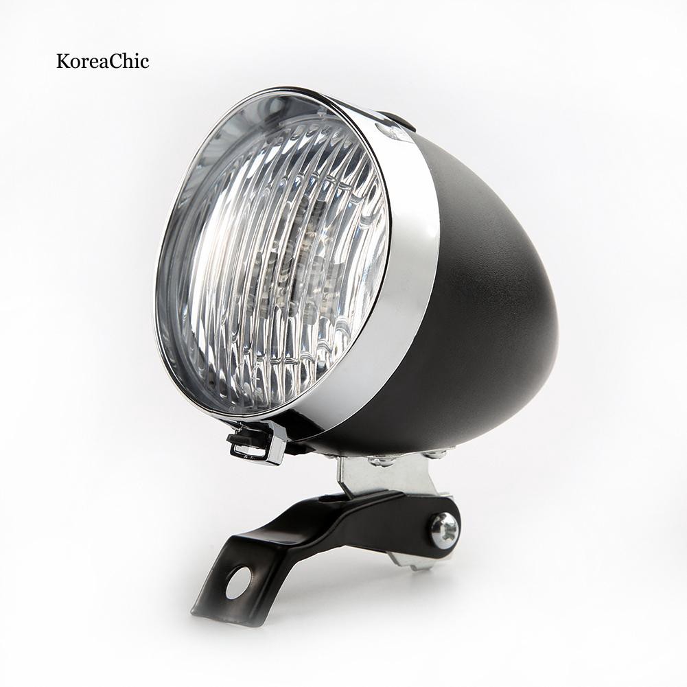 Đèn pha gắn đầu xe đạp với dây cáp và 3 chế độ điều chỉnh độ sáng