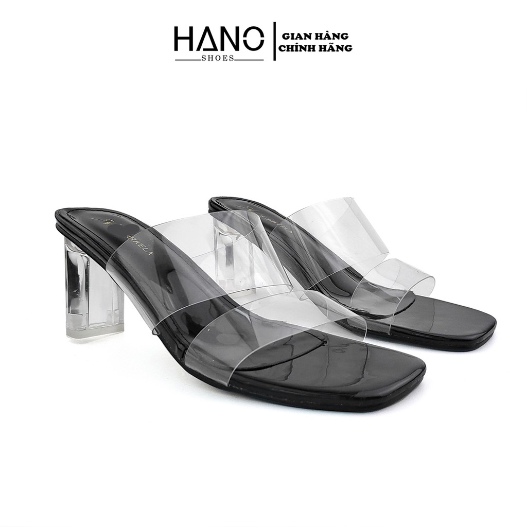 HANO - Guốc quai trong 7p gót trong quai ngang thời trang