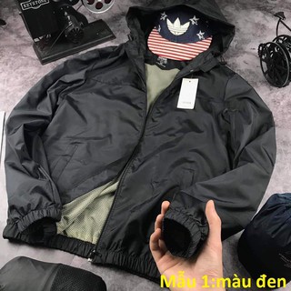ÁO KHOÁC GIÓ, ÁO GIÓ UNI 2 LỚP