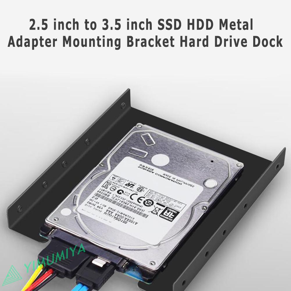 Khay đựng ổ cứng SSD/HDD 2.5-3.5 inch bằng kim loại chắc chắn