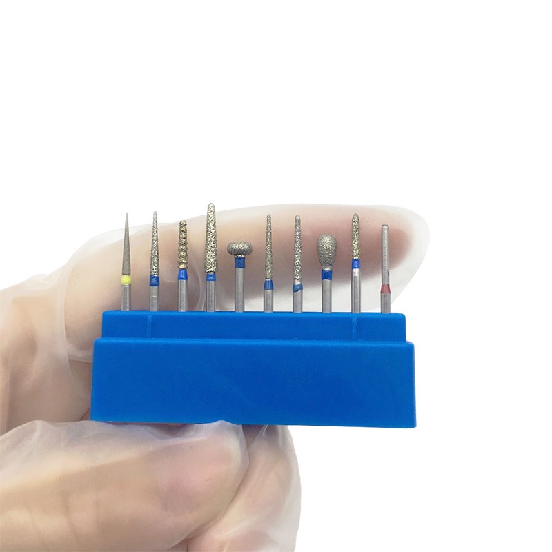 Set 10 mũi khoan nha khoa cầm tay đường kính 1.6mm tiện dụng