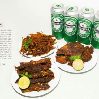 Bò khô sợi làm từ bắp và thăn bò Be Farm