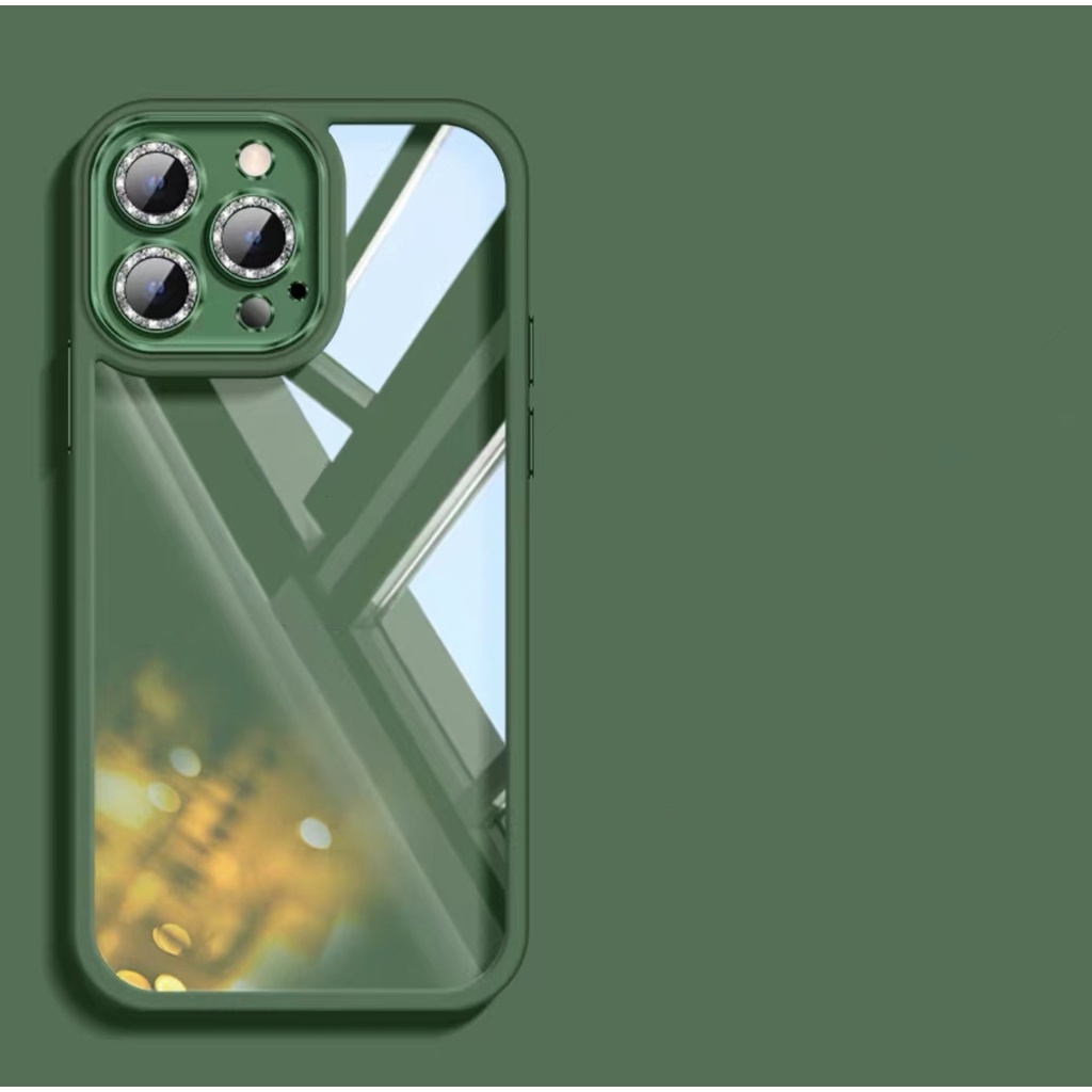 Ốp Điện Thoại acrylic Cứng Trong Suốt Lấp Lánh Cho compatible for iPhone 14 pro max 13 pro max 12 pro max 11
