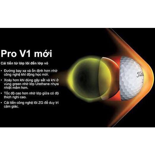 Bóng/Banh Golf chính Hãng Titleist Hộp 12 Quả Mới