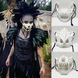 Mặt nạ xương trắng, đen, hoá trang Halloween